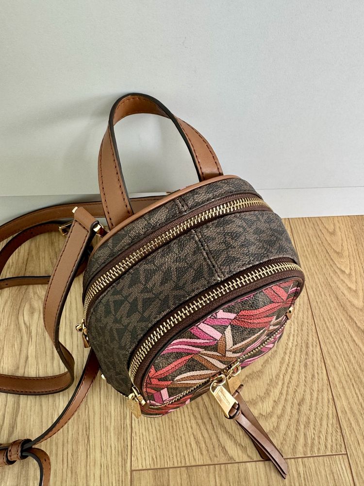 Plecak Michael Kors Rhea Zip Mini Multikolor Model LFBKMNH2