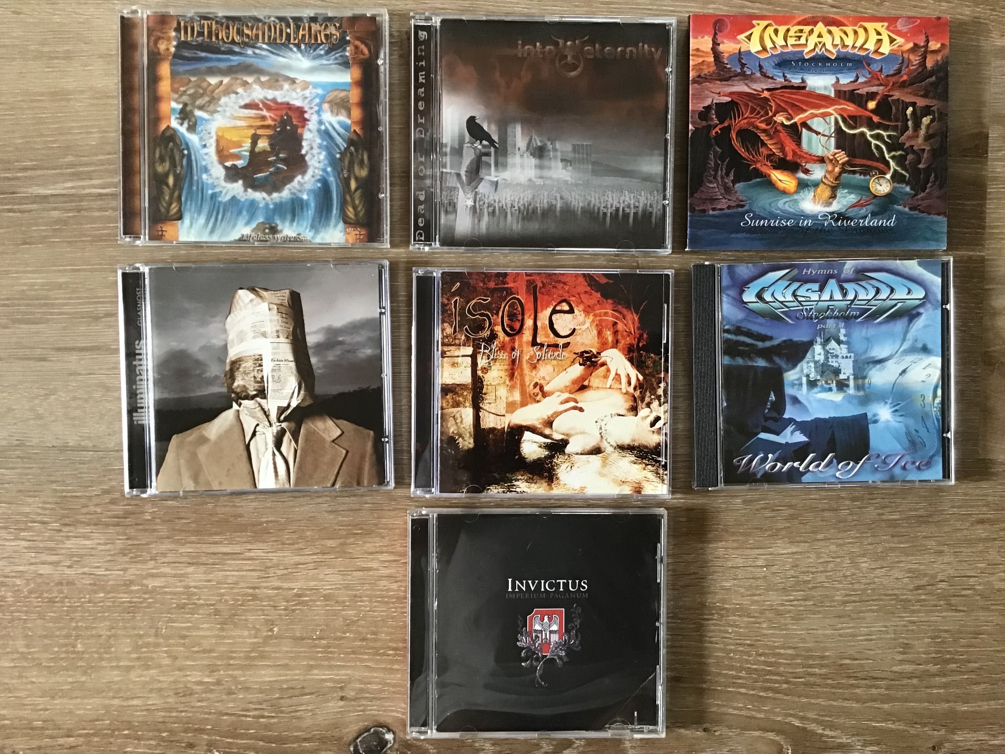 CDs vários Letra H +I + J Actualizada