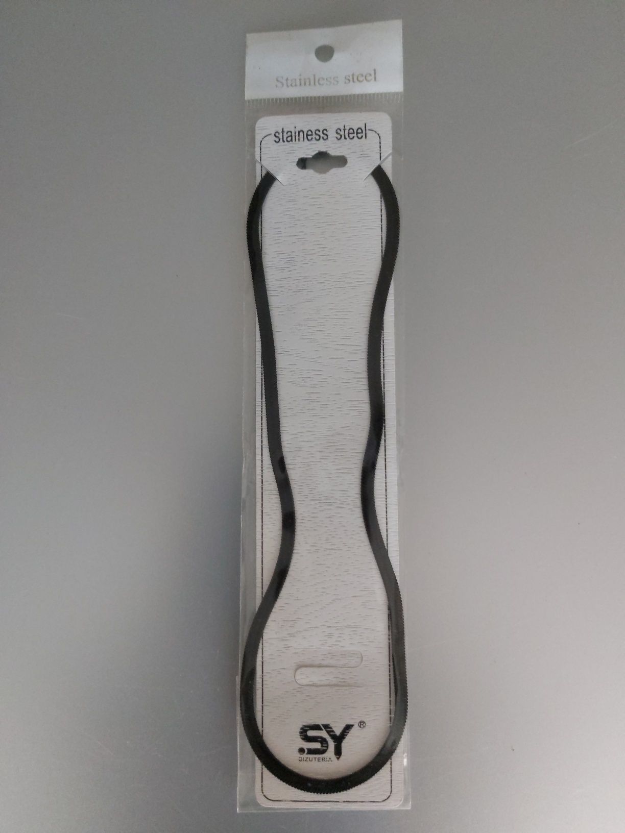 Naszyjnik S&Y, żmijka stal 316L, nowy