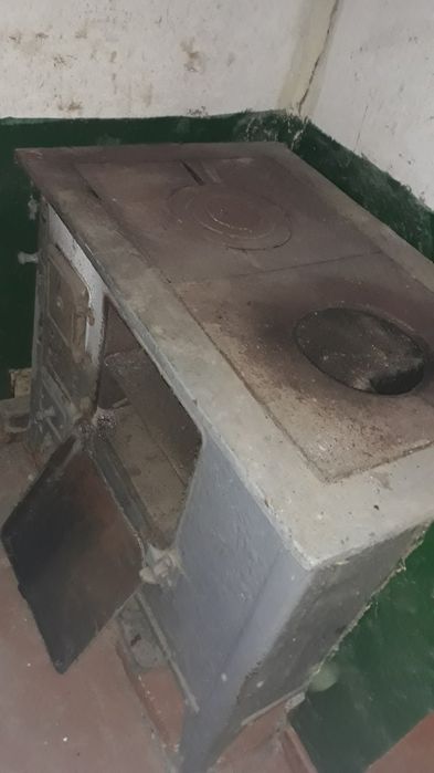 Плита чугунна двухкомфорна буржуйка