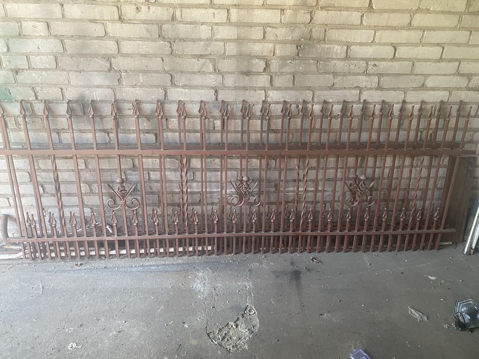 Ogrodzenie dwa przesła