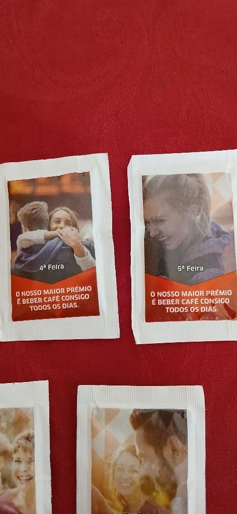 Pacotes de açúcar Delta, série completa