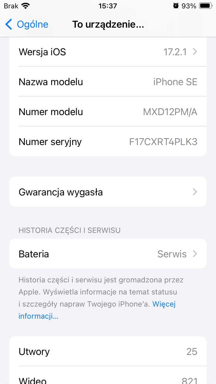 iPhone SE (2 Generacja) 128GB