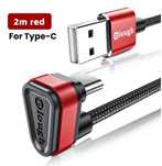 Kabel, przewód USB typu C 2m, szybkie ładowanie.