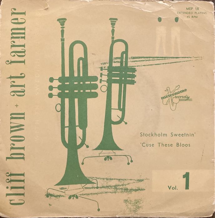 Clifford Brown + Art Farmer, Swedish All Stars Vol.1 EP 1955? Jazz