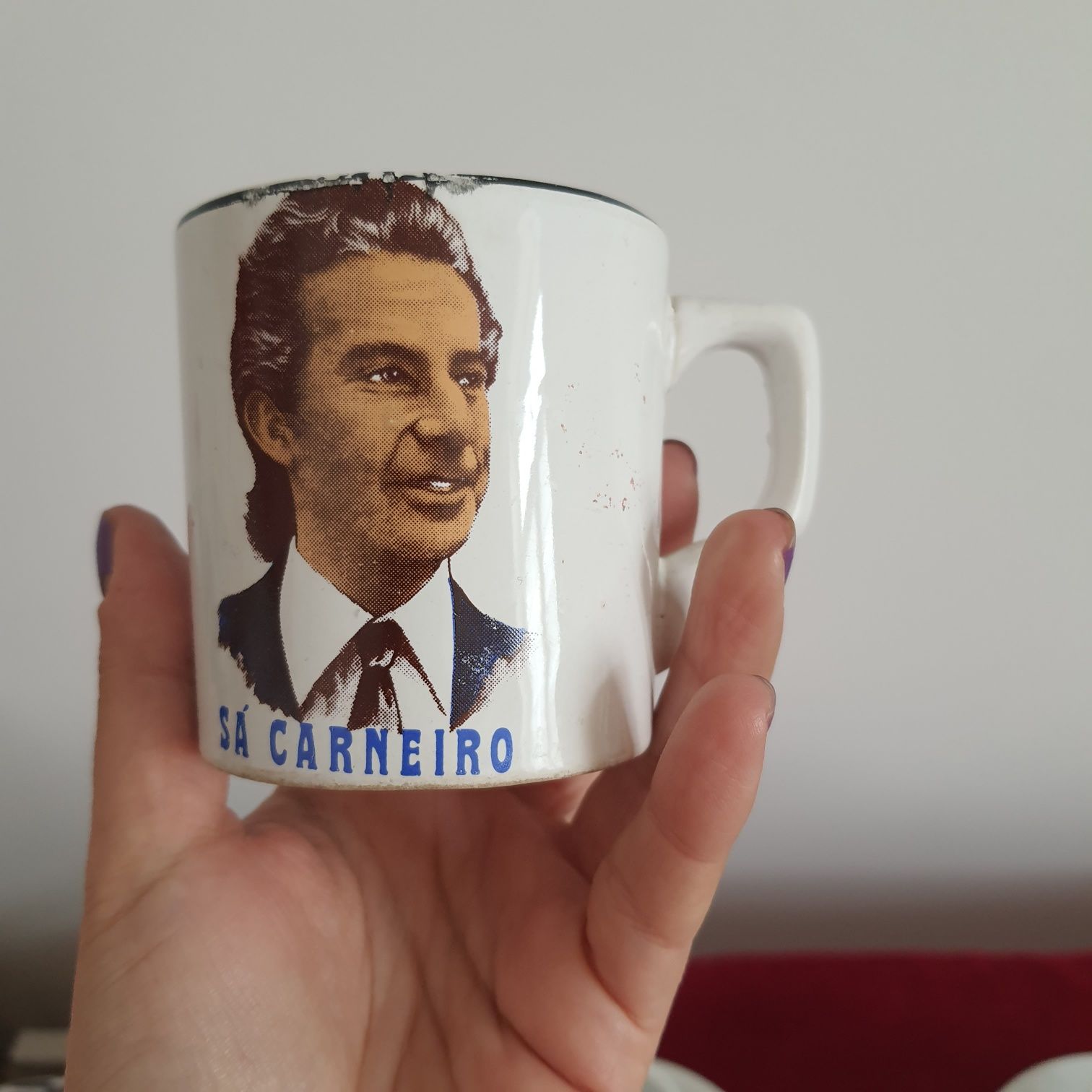 Caneca Sá carneiro colecionavel