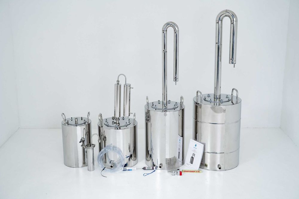 Дистилятор побутовий 33л. З двома сухопарниками Бімбер