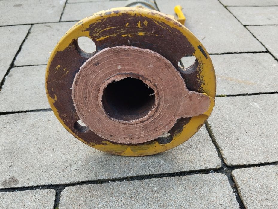 Кран кульовий DN 50 PN 20, кран шаровий латунний, труба з фланцем.