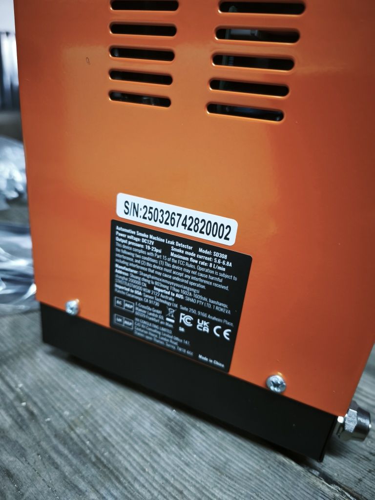 Detector/Teste de fugas marca Vevor SD308