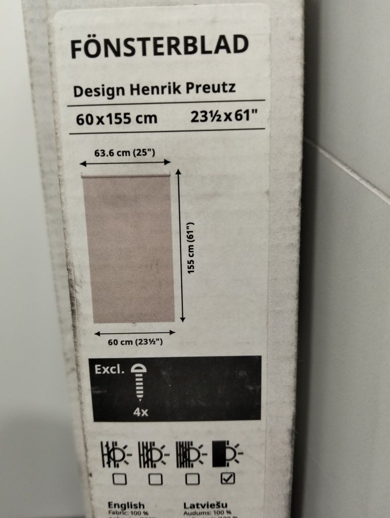 Estores ikea novo