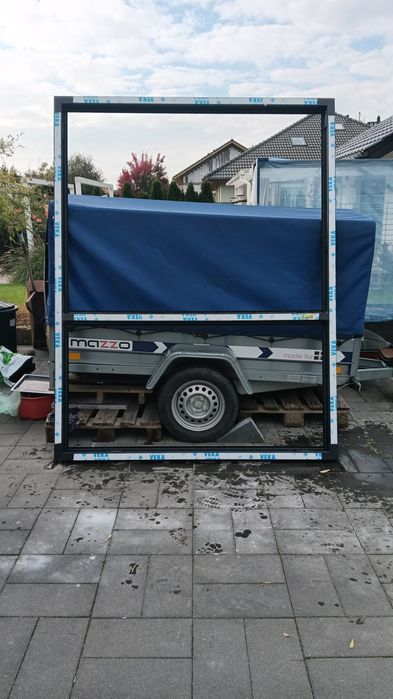 Nowe okno 3 szybowe witryna profil VEKA 180x230 cm
