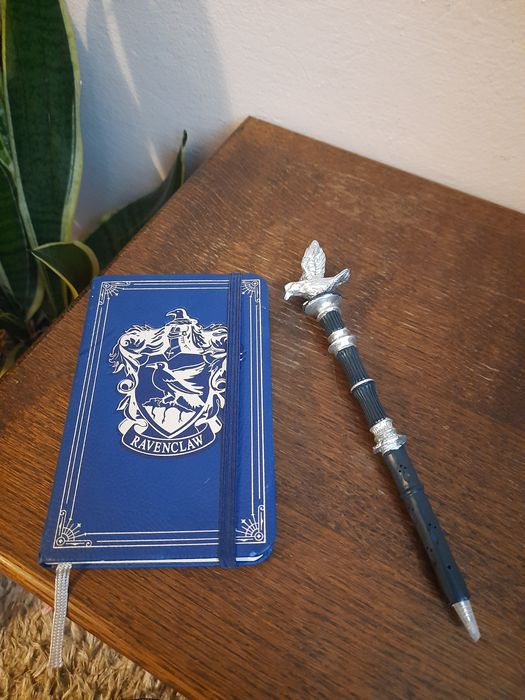 Zestaw nowy notes dlugopis ravenclaw Harry Potter