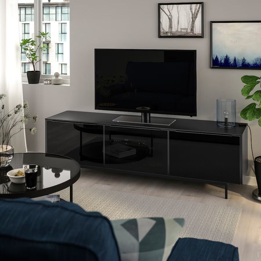 Movel TV RANNAS Ikea Preto