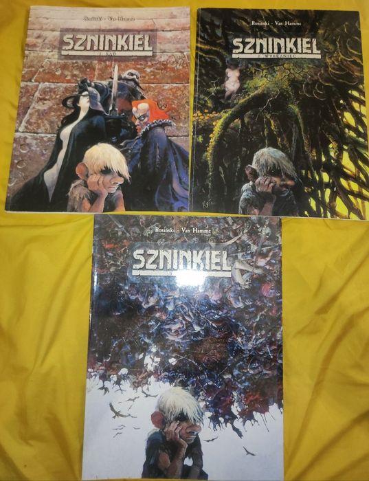 Komiks Szninkiel. 3 części. 2001