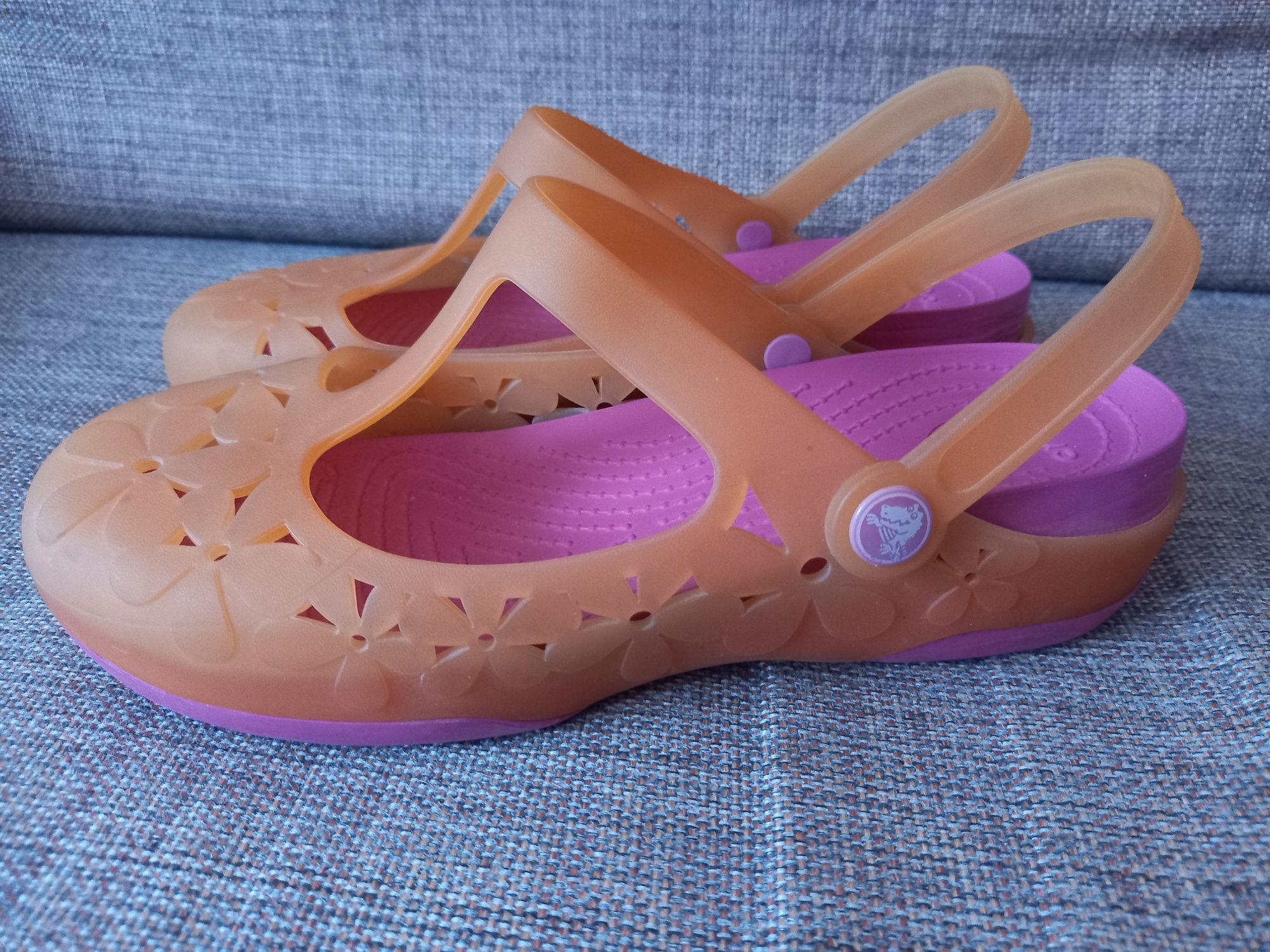 Crocs w 8 крокси балетки мокасини 38 р уст.див