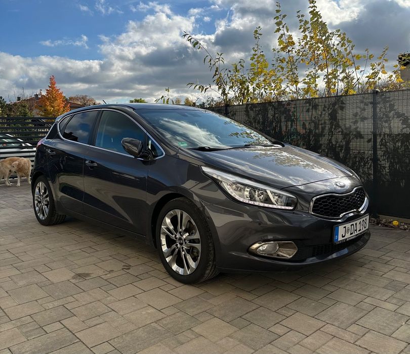 Kia Ceed 1.6 GDI, automat, bezwypadkowa, książka serwisowa do końca!