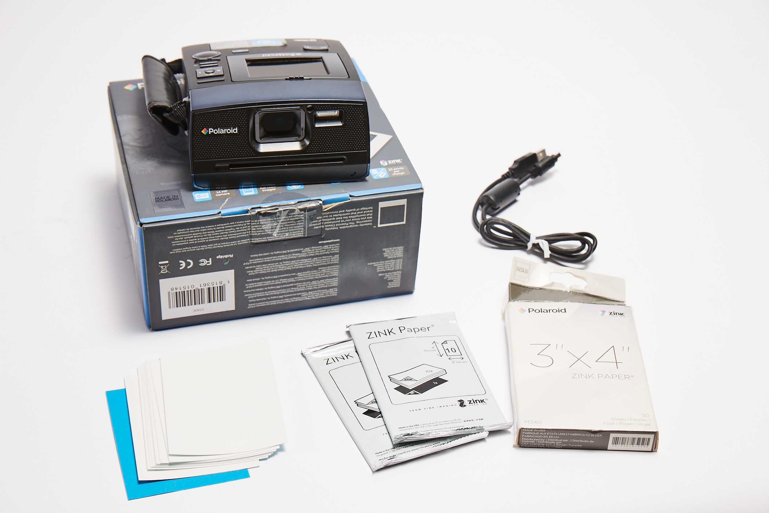 Polaroid Instant Z340E Digital Camera Zink Zero Ink