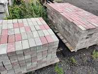 Kostka brukowa używana 8cm cegiełka Holland cegła 10x20 mix