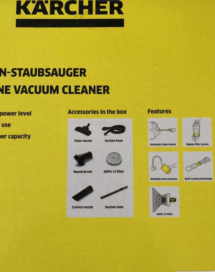 Karcher vc3 multi-cyclone 2024 пилосос Мультициклонный пылесос