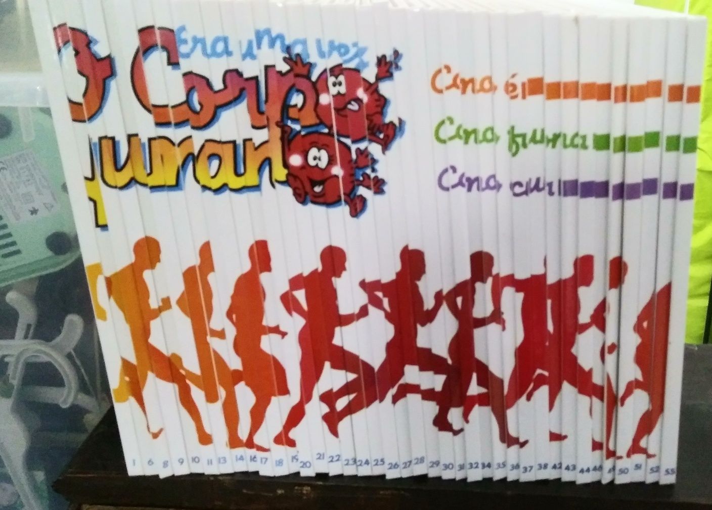 Livros+DVDs Era uma vez o Corpo Humano