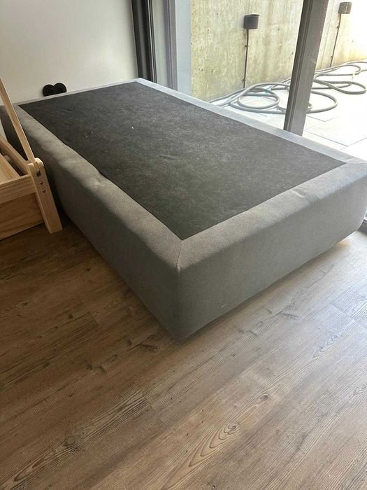 sommier estrado estrutura de cama solteiro