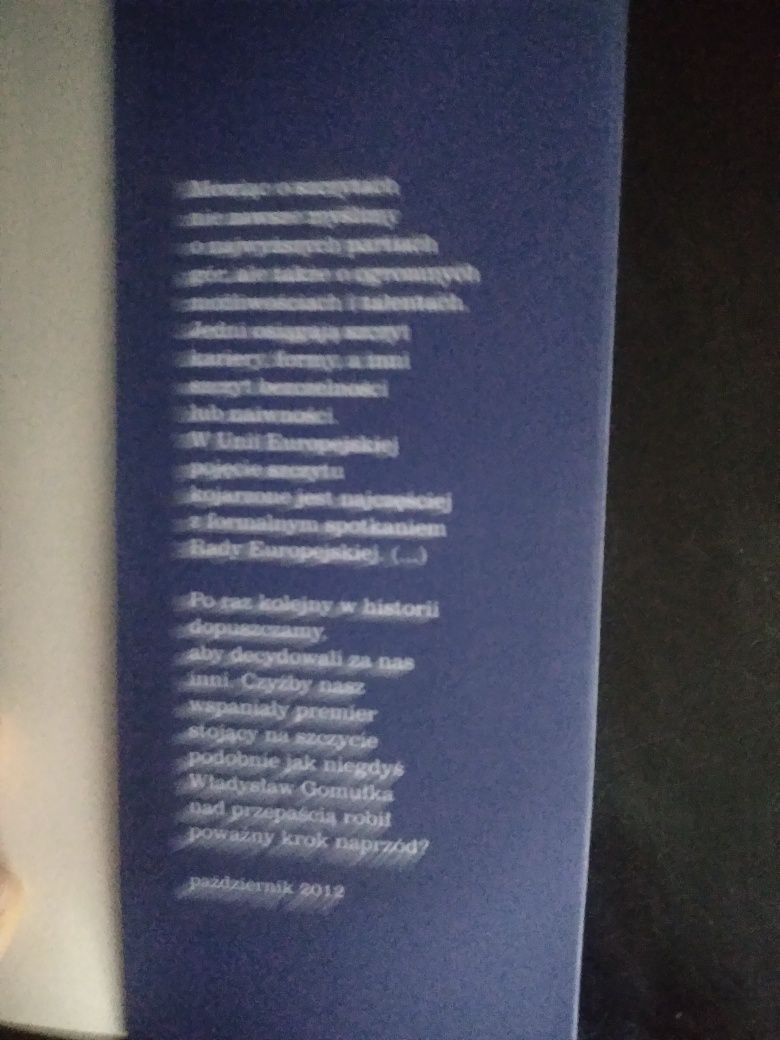 Unia jak Titanic- Mirosław Piotrowski