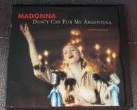 Madonna Don't Cry For Me Argenina USA CD Maxi Single FLP Case