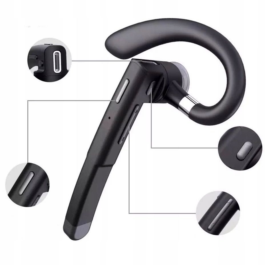 Zestaw słuchawkowy Bluetooth YYK-520 z powerbankiem