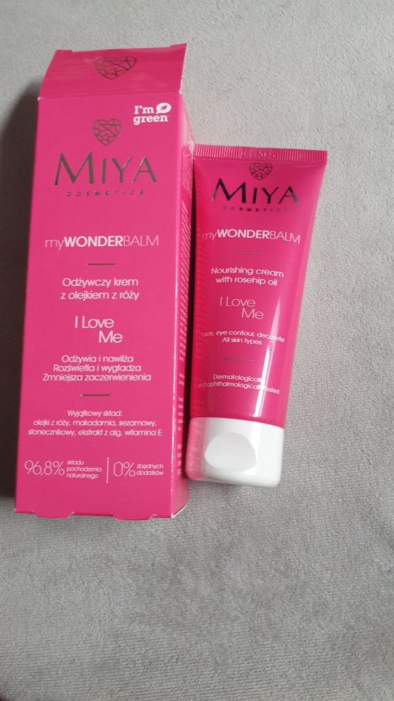 Miya myWONDERbalm i love me  odżywczy krem z olejkiem z róży