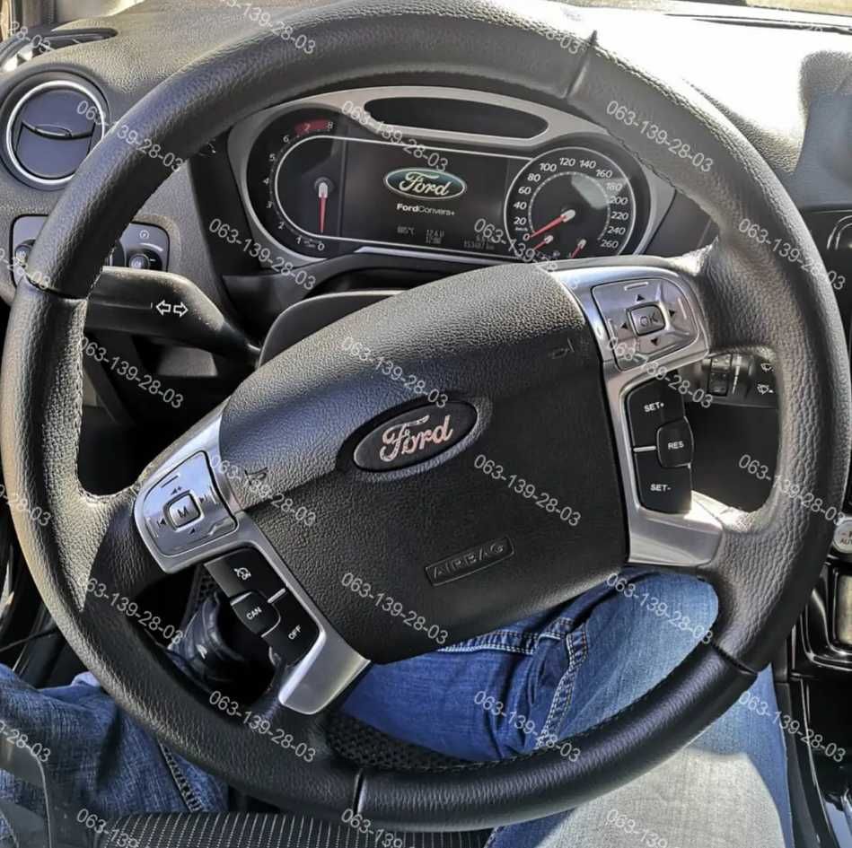 Ford Focus 3 Escape Mondeo Оплетка Чехол На Руль Форд Фокус Каучук Кож