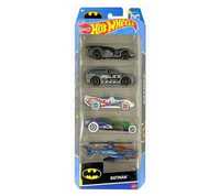 Resoraki Auta Hot Wheels Pięciopak 5szt. HW Batman