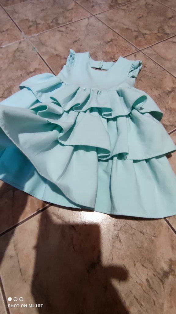 Sukienka 110 wesele chrzest komunia tutu Zara sukieneczka balowa
