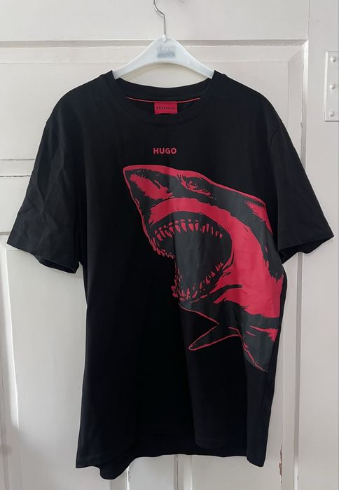 Оригінал Футболка HUGO BOSS (HUGO) Shark Print розмір L