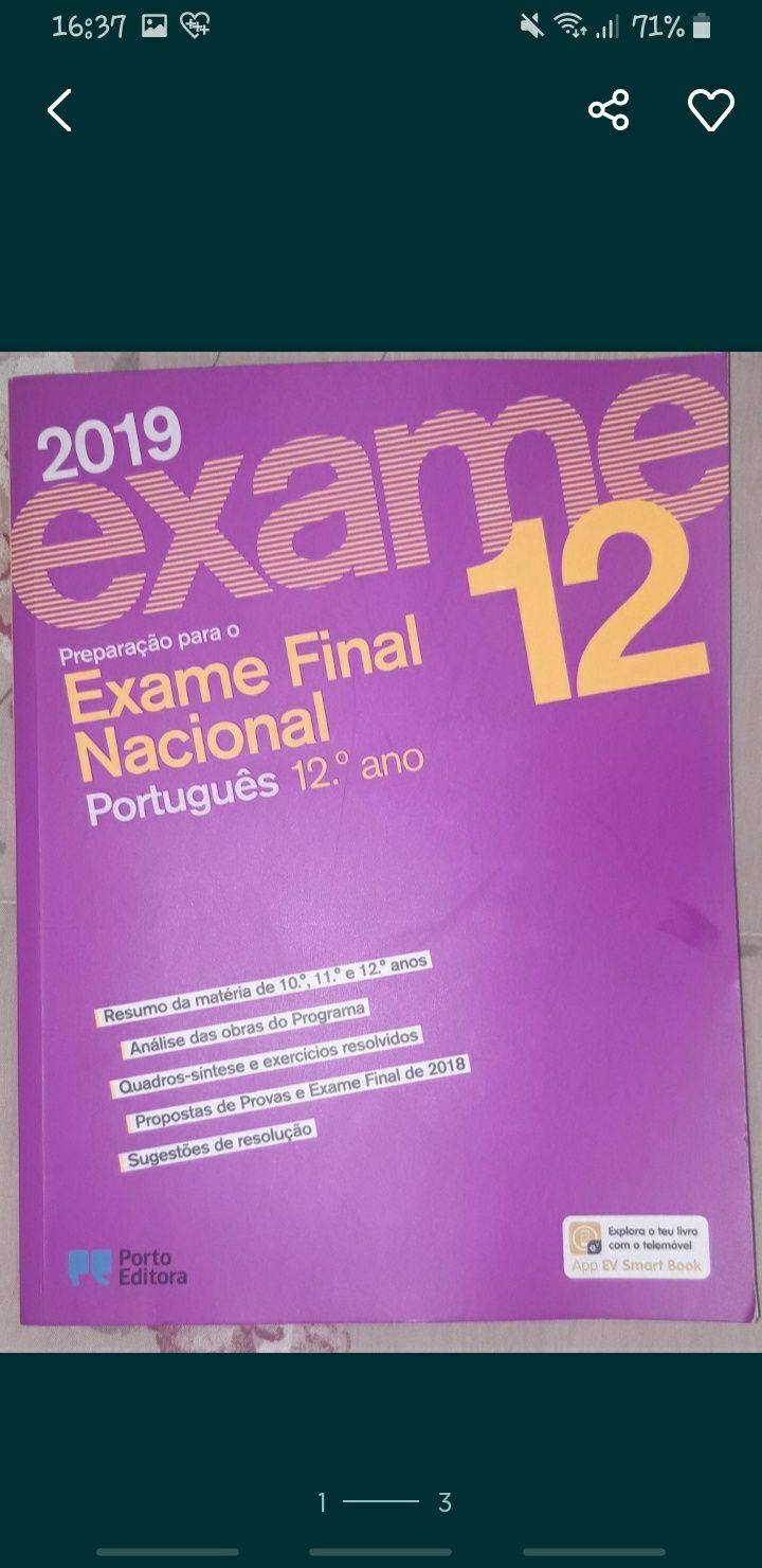 Exame Nacional de Português 12° Ano