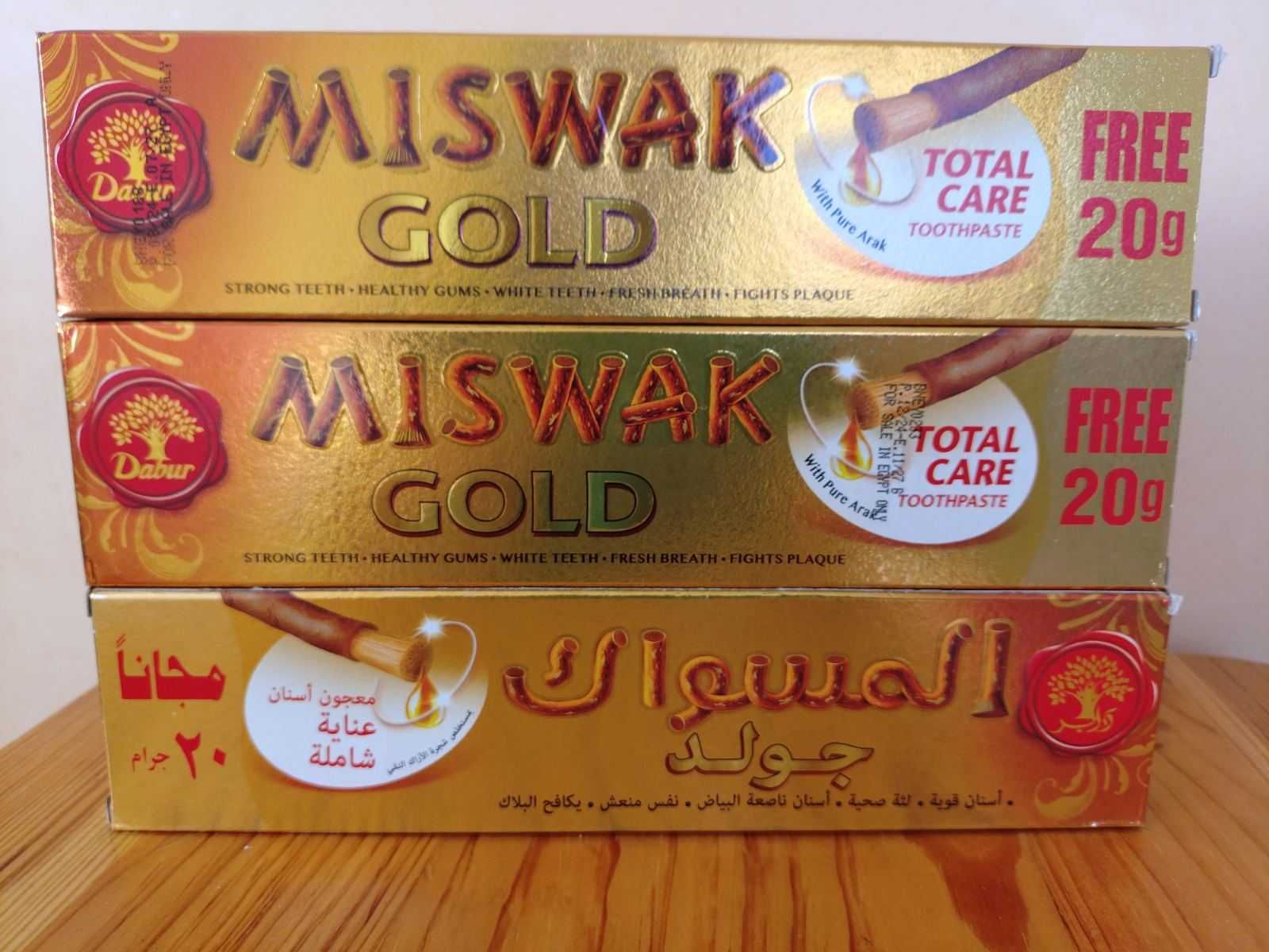 Зубна паста Miswak Gold / Original  140g Єгипет