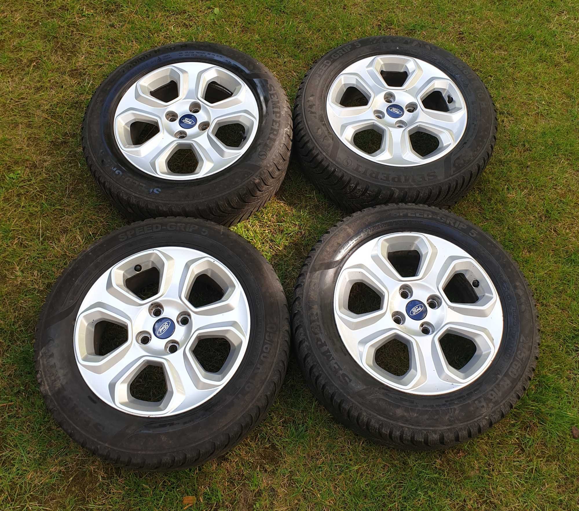 Felgi alufelgi koła Ford 4x108 z oponami 205/60 16R