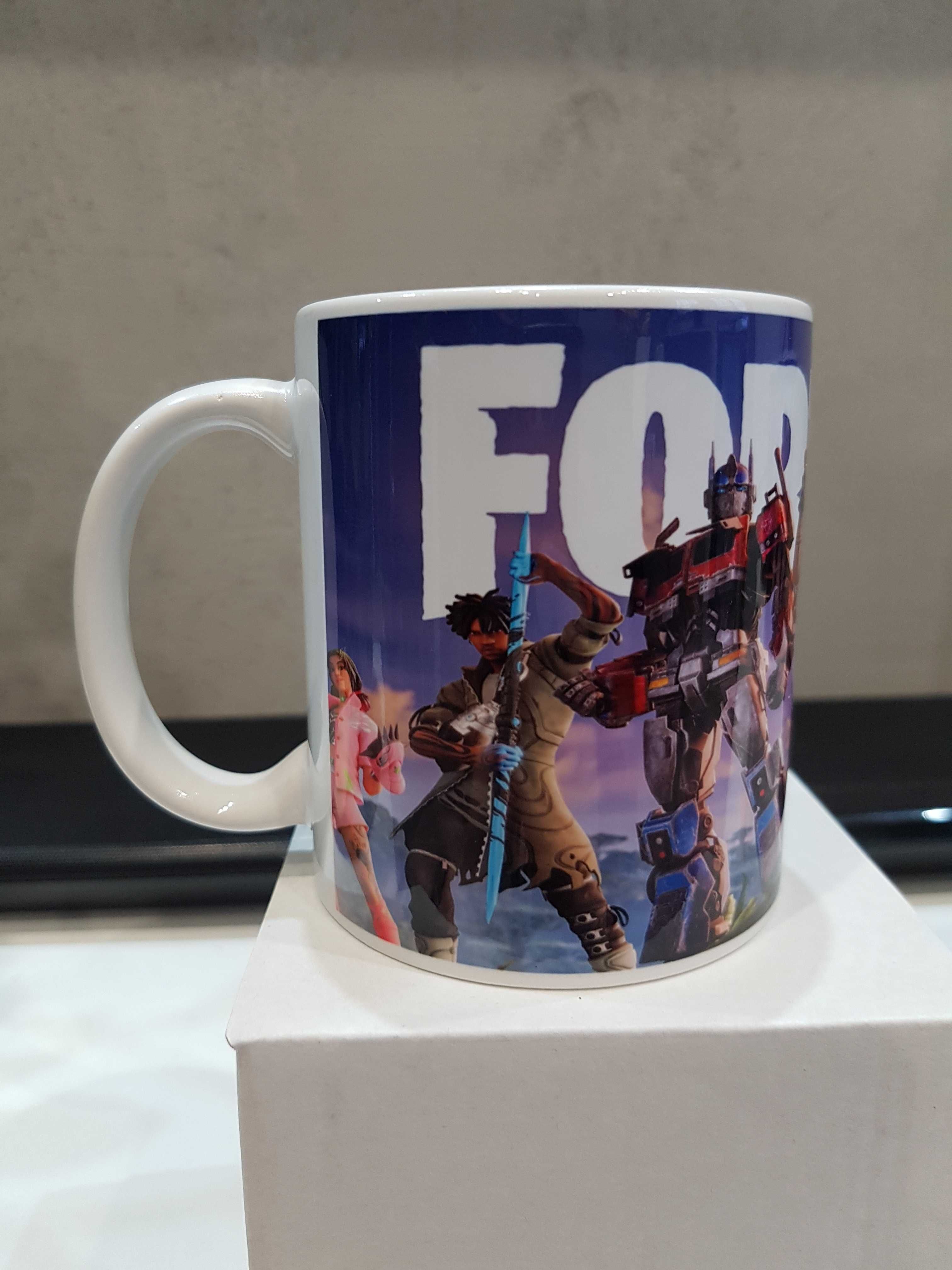 Kubek Ceramiczny 330ML Dla Graczy FORTNITE DRUŻYNA Prezent