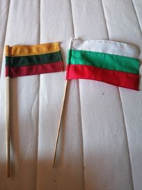 Flaga Litwy i Bułgarii