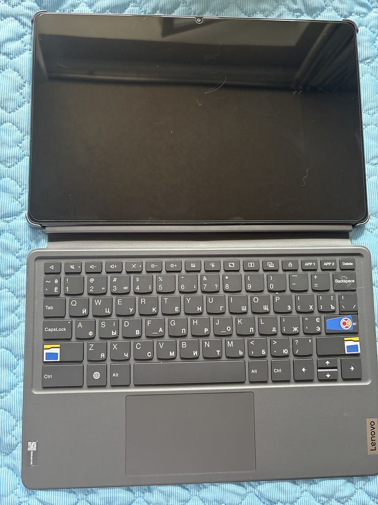 Lenovo Tab P12 8/256 WiFi (ZACH0197UA) Storm Grey+Pen+Keyboard Pack