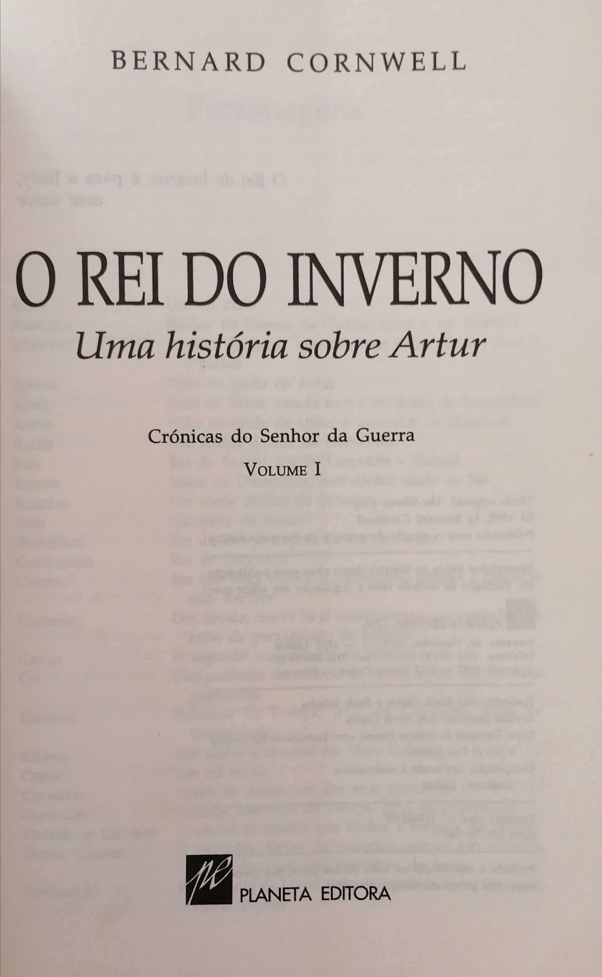 O Rei do Inverno, Bernard Cornwell