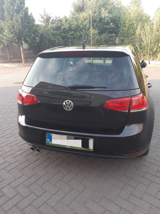 VW Golf VII 2.0 TDi 150 KM 2014 rok Wyposażenie Highline Dynaudio