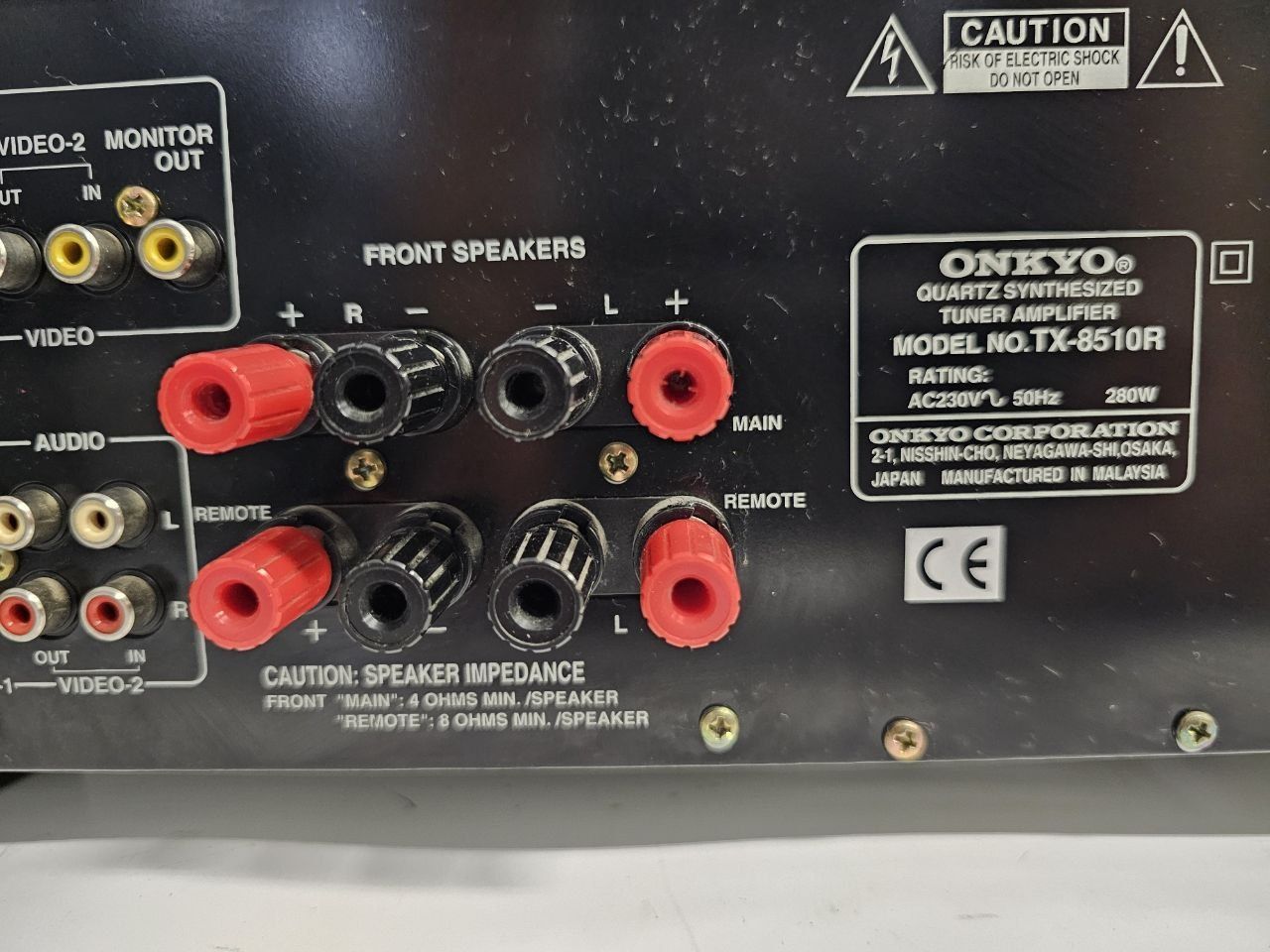 Amplituner Onkyo TX- 8510 R, 2x 130 W