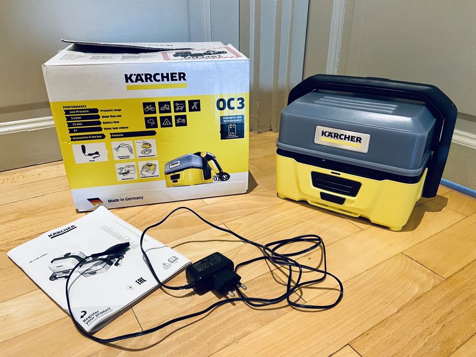 Myjka ciśnieniowa Karcher OC3 terenowa mobilna amumulatorowa kompakt