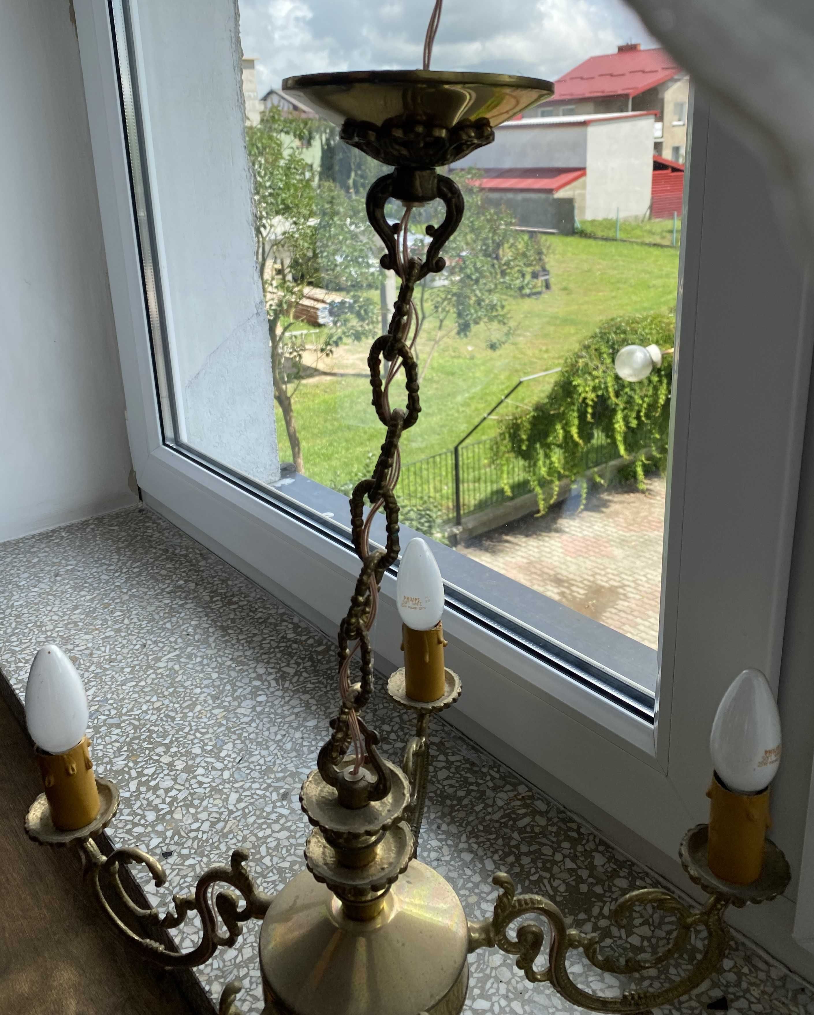 żyrandol, 5 ramion