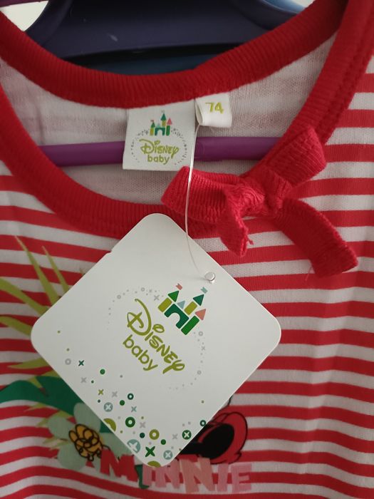 Nowa sukienka z myszką Minnie rozmiar 74