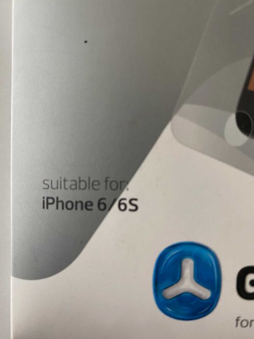 Protetor de vidro para écran iphone 6 / 6s novo (ctt grátis)