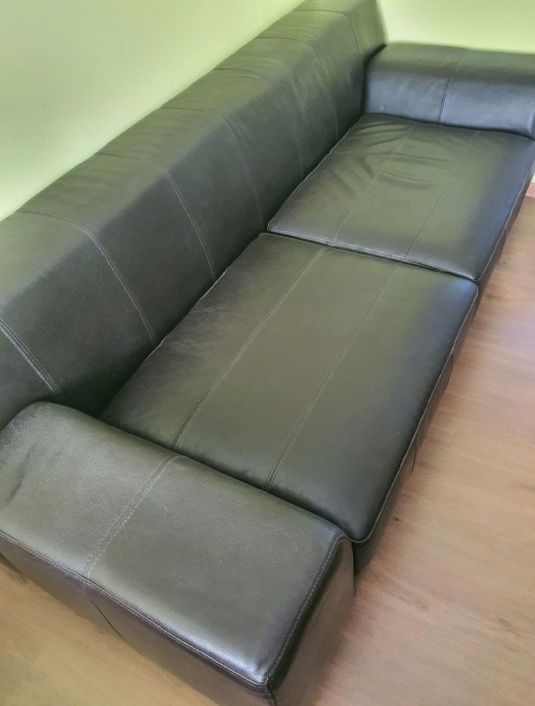 Zestaw wypoczynkowy Ikea Kramfors Skórzana Skóra [3 ELEMENTY]
