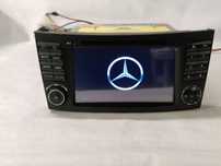 Radio 2 DIN Android 11 para Mercedes Classe E W211 - CD DVD Novo