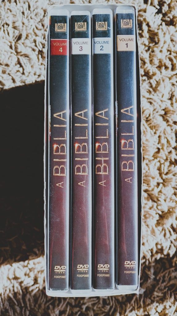 Coleção DVD'S A Bíblia Mini Série Épica