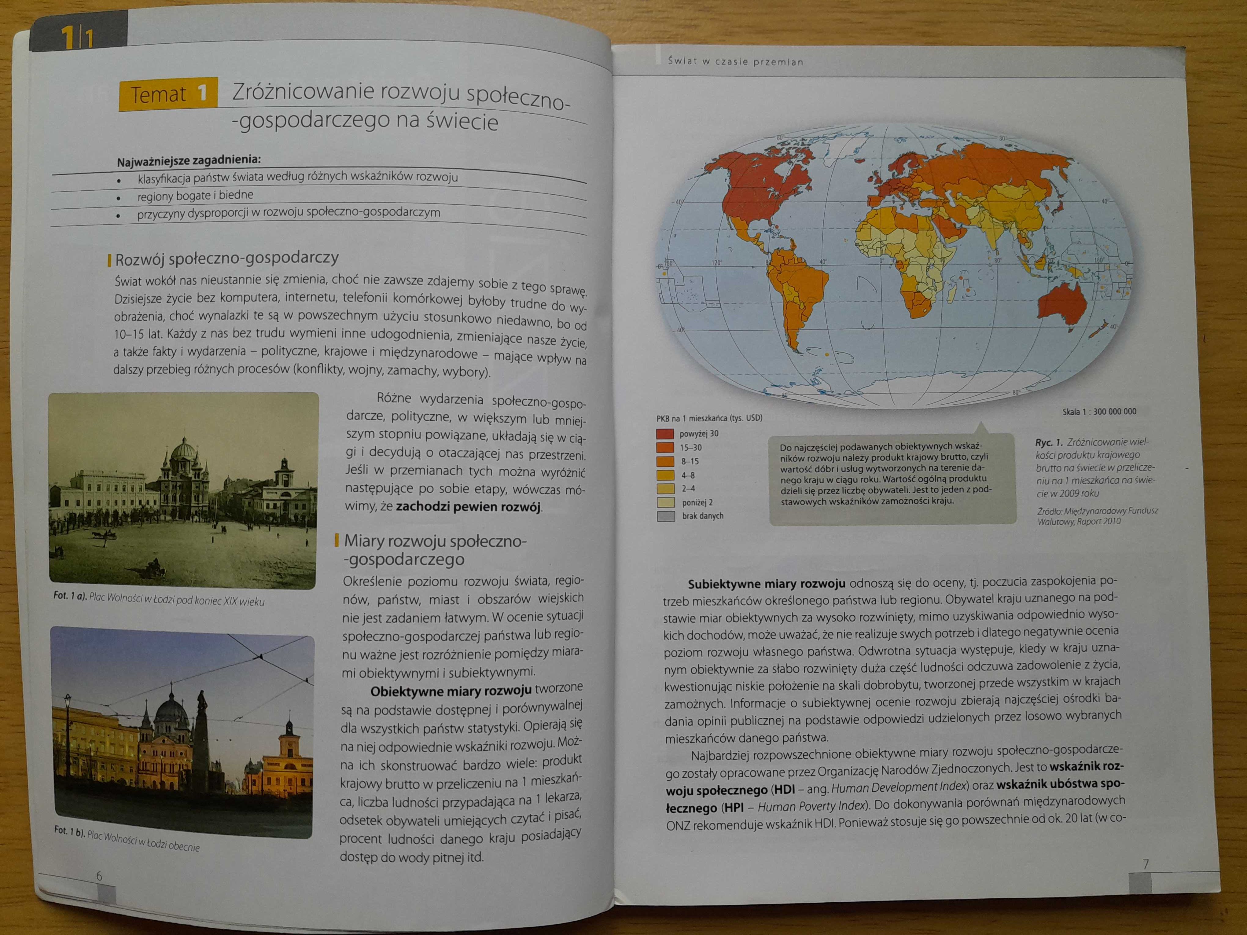 "Czas na geografię" podręcznik + zeszyt ćwiczeń